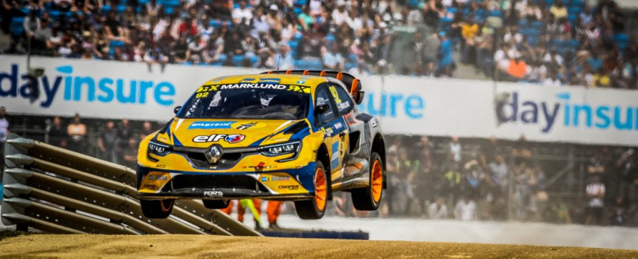 PREMIER PODIUM POUR ANTON MARKLUND EN RALLYCROSS